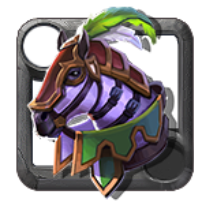 Heraldic Jousting Horse