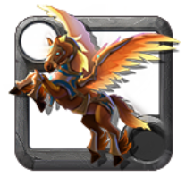 Armored Goldmane Pegasus