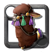 Stag Skin: Brown Alpaca