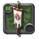 Estandarte de Aniversário - Branco
