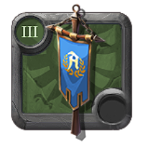 Estandarte de Aniversário - Azul Claro