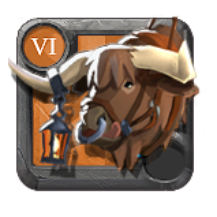 Buey de transporte del maestro