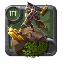 Gold Gathering Statue