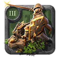 Gold Monster Slayer Statue