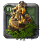 Gold Trader Statue
