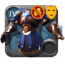 Kleidungs-Skin: Rüstung des kristallenen Gladiators