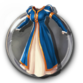 Wardrobe Skin: Blue Princess Dress
