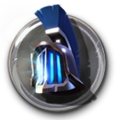 Wardrobe Skin: Crystal Gladiator Helm