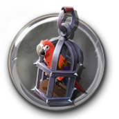 Wardrobe Skin: Navigator's Red Parrot Cage